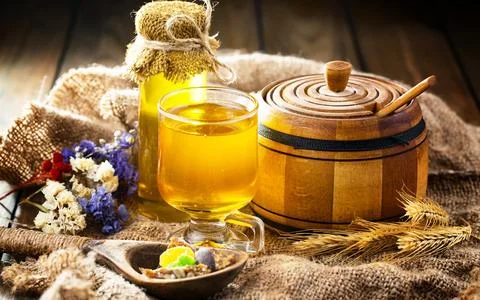 Bee Honey Stock Photos
