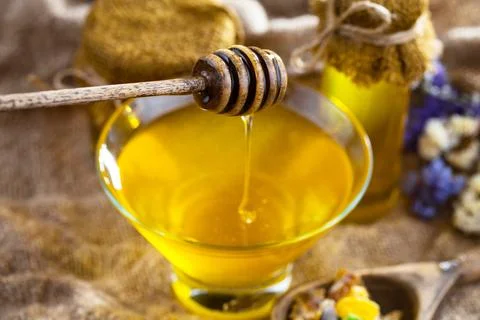 Bee Honey Stock Photos