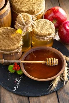 Bee Honey Stock Photos