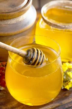 Bee Honey Stock Photos