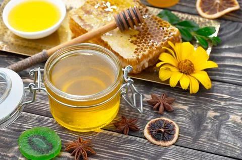 Bee Honey Stock Photos