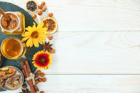 Bee Honey Foto stock