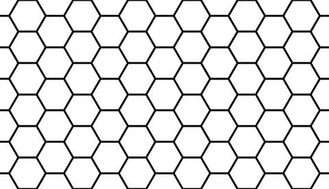Bee honeycomb seamless pattern, art honey texture 스톡 일러스트