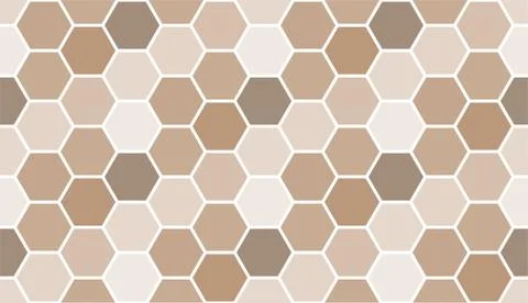 Bee honeycomb seamless pattern, art honey texture イラスト素材