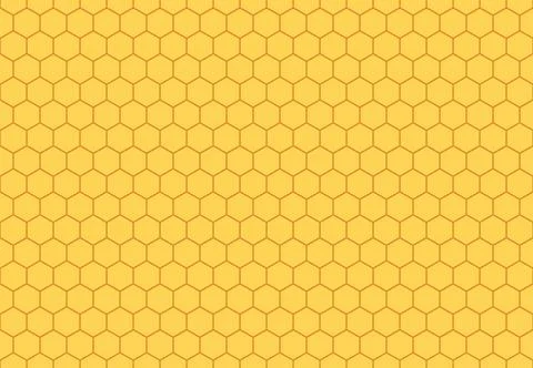 Bee honeycomb vector background honey illustration. Beehive honeycomb vector Stock Illustration