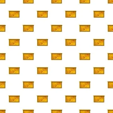 Bee honeycombs pattern イラスト素材