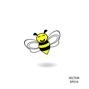 Bee icon Stock Illustration