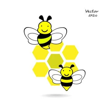 Bee icon Stock Illustration