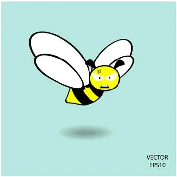 Bee icon Stock Illustration