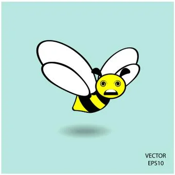 Bee icon Stock Illustration