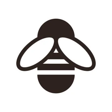 Bee icon Stock Illustration