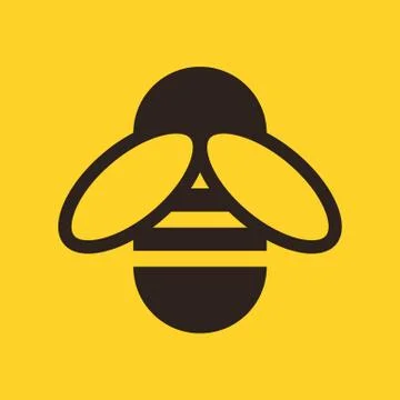 Bee icon Stock Illustration