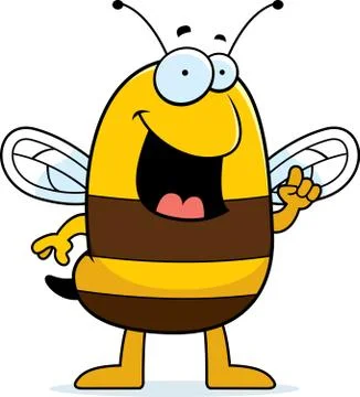 Bee Idea Stock Illustration