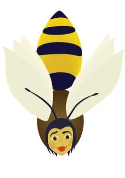  bee. Stock Illustration