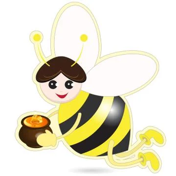 Bee Stock Illustration