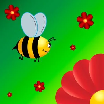 Bee Иллюстрация