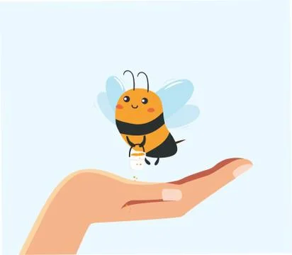 Bee Stock Illustration