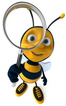Bee (insect) Illustrazione stock