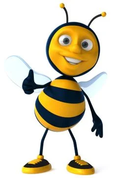 Bee (insect) Illustrazione stock