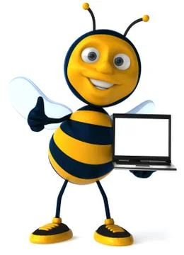 Bee (insect) Stock Illustration