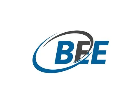 BEE logo, design, vector illustration Stock Illustration