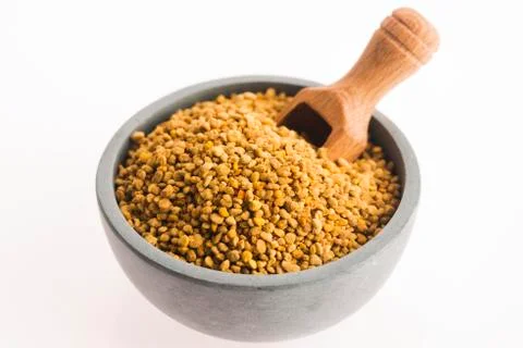 Bee pollen closeup Stock Photos