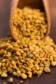 Bee pollen closeup Stock Photos
