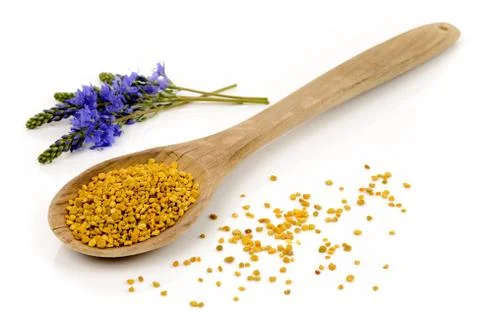 Bee pollen Stock Photos