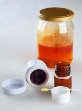 Bee products Stock Photos