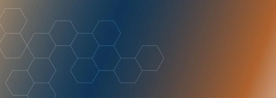 Bee Shapes element on Abstract Gradient Blue Background, Wallpaper Concept .. Illustrazione stock