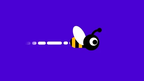 Bee Signal Indicator Stock Footage 336062581