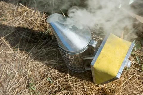 Bee smoker Stock Photos