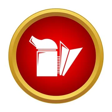 Bee smoker tool for beekeeping and honey production Ilustração Stock
