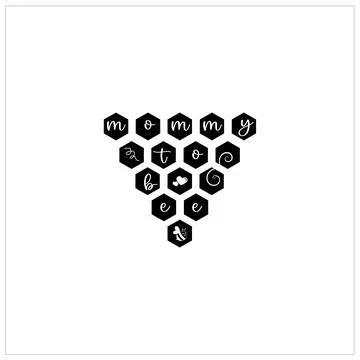 Bee SVG design, Honeybee Cut file, Silhouette, EPS, Quote, Bee quote, Vector Stock Illustration