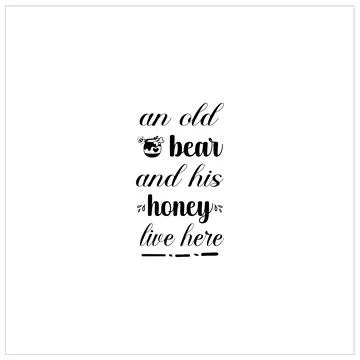 Bee SVG design, Honeybee Cut file, Silhouette, EPS, Quote, Bee quote, Vector Stock Illustration
