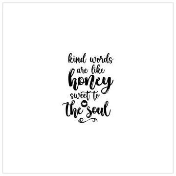 Bee SVG design, Honeybee Cut file, Silhouette, EPS, Quote, Bee quote, Vector Stock Illustration