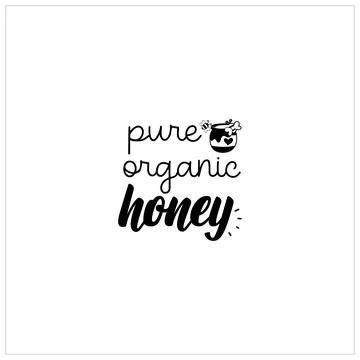 Bee SVG design, Honeybee Cut file, Silhouette, EPS, Quote, Bee quote, Vector Stock Illustration