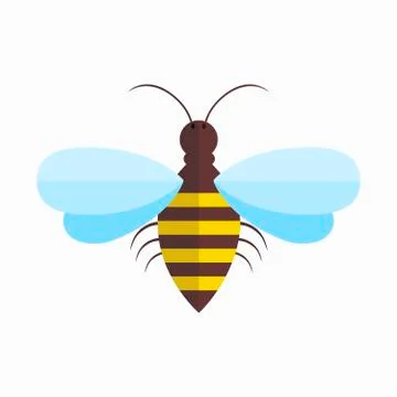 Bee - vector illustration. Stock Illustration