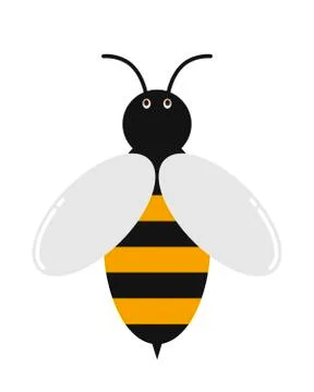 Bee - vector illustration. Stock Illustration