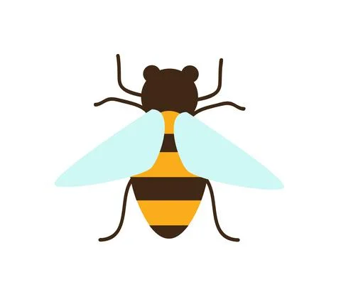 Bee vector illustratiuon design Stock Illustration