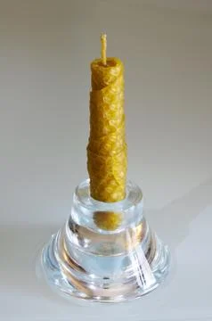 Bee wax Candle Stock-Fotos