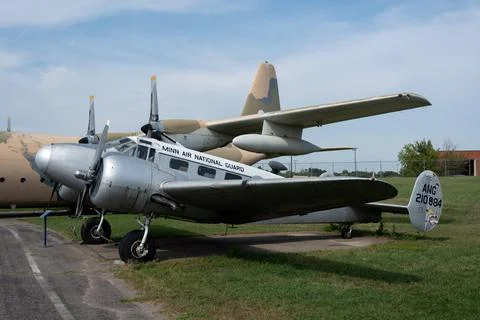 Beechcraft C-45 Expeditor Stock Photos