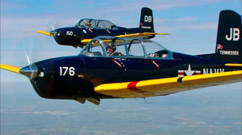 Beechcraft T-34 Mentor Stockbeeldmateriaal 60787741