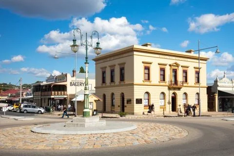 Beechworth Town Centre Stock Photos