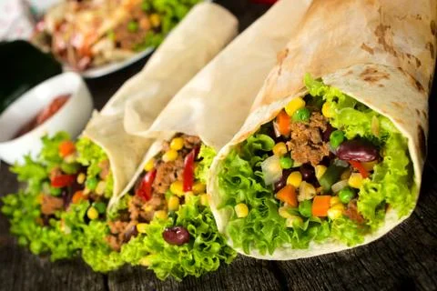 Beef and veegetables Stock Photos