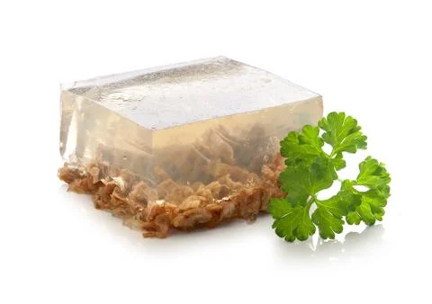 Beef aspic Stock Photos