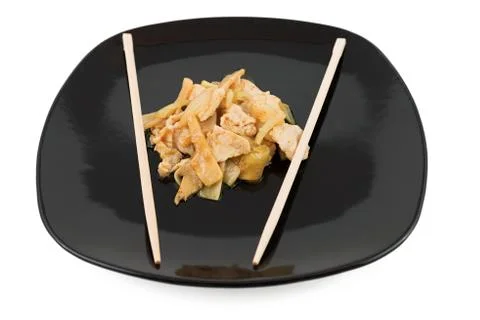 Beef bamboo Foto stock