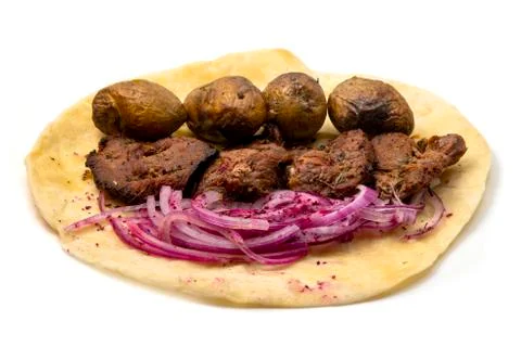 Beef basturma Stock Photos
