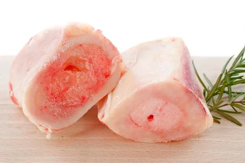Beef bone marrow Stock Photos