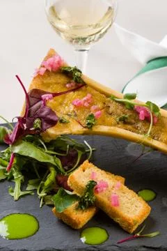 Beef bone marrow Stock Photos